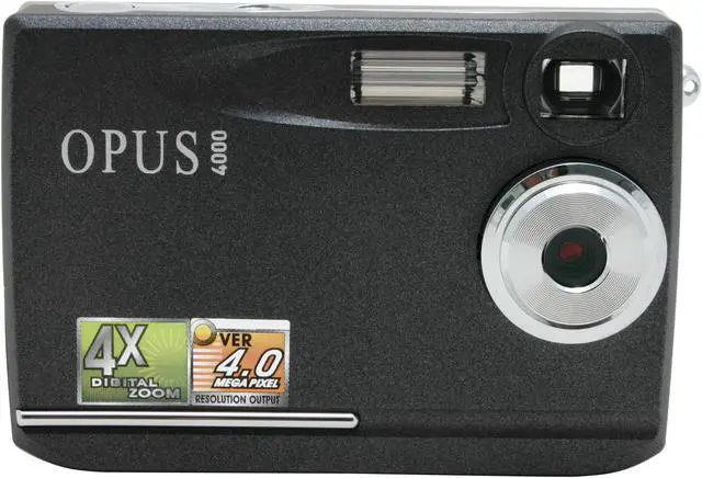 Alt view image 2 of 9 - Ezonics OPUS 4000 Silver 3.1 MP Digital Camera