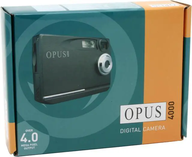 Alt view image 9 of 9 - Ezonics OPUS 4000 Silver 3.1 MP Digital Camera