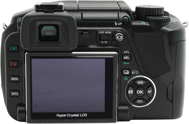 OLYMPUS EVOLT E-330 Black Digital SLR Camera w/ ZUIKO DIGITAL 14-45mm f ...