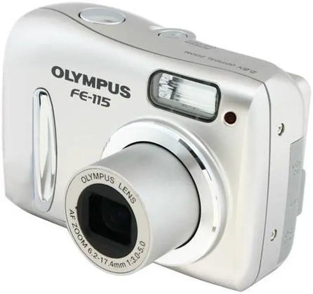 OLYMPUS FE-115 Silver 5.0 MP Digital Camera - Newegg.com