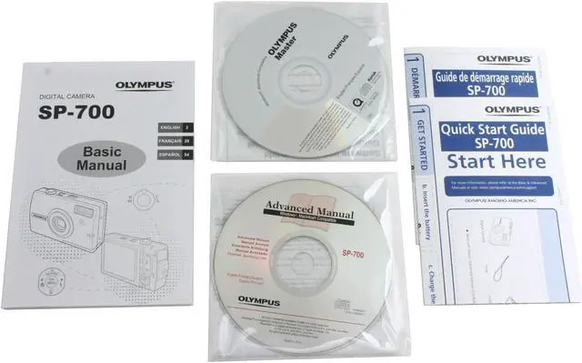 Alt view image 6 of 8 - OLYMPUS SP-700 Silver 6MP 3X Optical Zoom Digital Camera