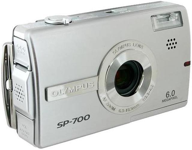 OLYMPUS SP-700 Silver 6.0 MP 3X Optical Zoom Digital Camera