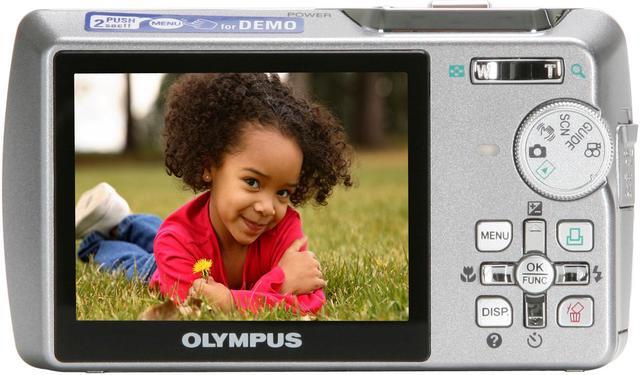 Alt view image 4 of 11 - OLYMPUS STYLUS 740 Silver 7.1 MP 5X Optical Zoom Digital Camera