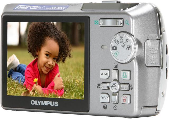 Alt view image 5 of 11 - OLYMPUS STYLUS 740 Silver 7.1 MP 5X Optical Zoom Digital Camera