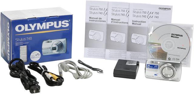 Alt view image 11 of 11 - OLYMPUS STYLUS 740 Silver 7.1 MP 5X Optical Zoom Digital Camera