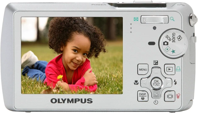 OLYMPUS Stylus 760 Blue 7.1 MP Digital Camera - Newegg.com