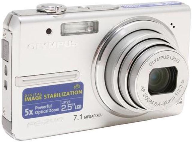 OLYMPUS FE-240 Silver 7.1 MP Digital Camera - Newegg.com