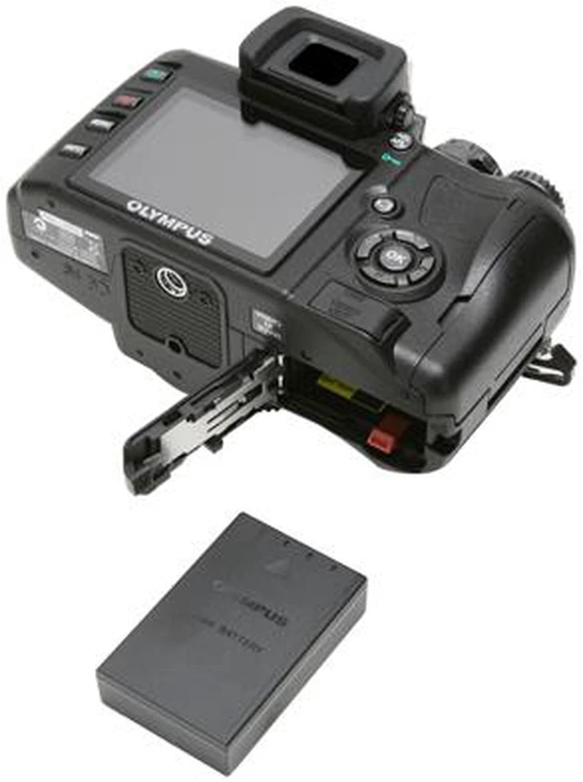 OLYMPUS EVOLT E-410 Black Digital SLR Camera - Body Only - Newegg.com
