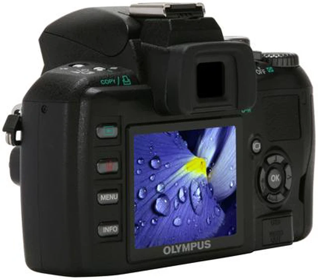 OLYMPUS EVOLT E-410 Black Digital SLR Camera - Body Only - Newegg.com