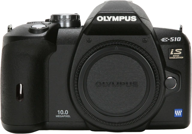OLYMPUS EVOLT E-510 Black Digital SLR Camera - Body Only - Newegg.com