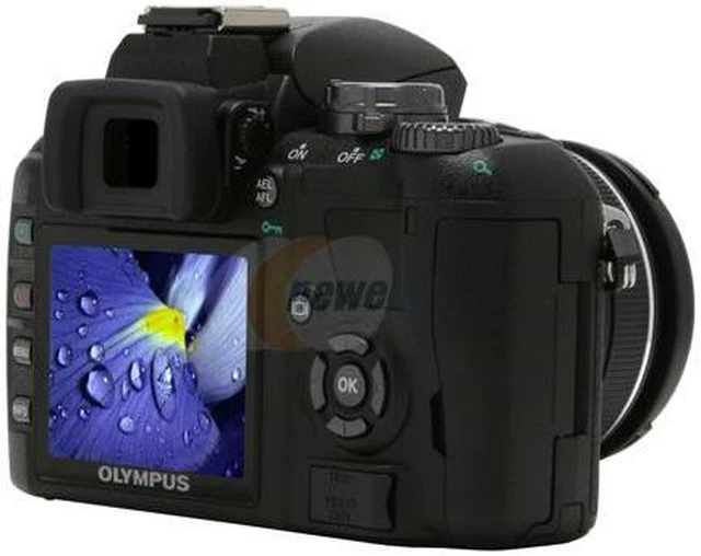 OLYMPUS EVOLT E-410 Black 10.0 MP 2.5" 230K LCD Digital SLR Camera w ...
