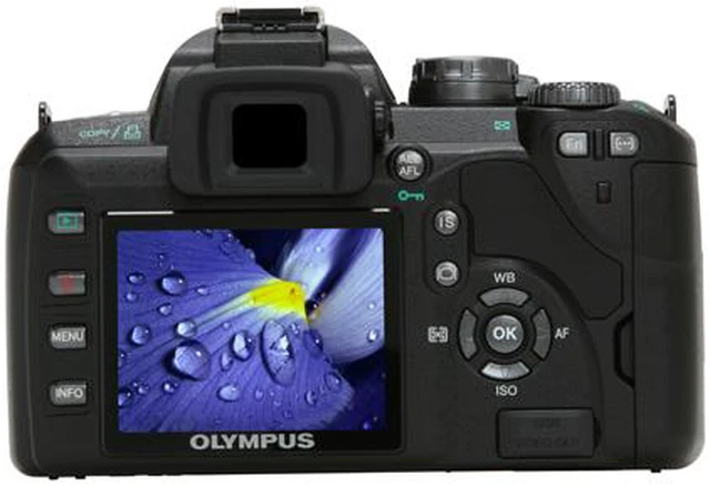 OLYMPUS EVOLT E-510 Black Digital SLR Camera w/ZUIKO DIGITAL 14-42mm f ...
