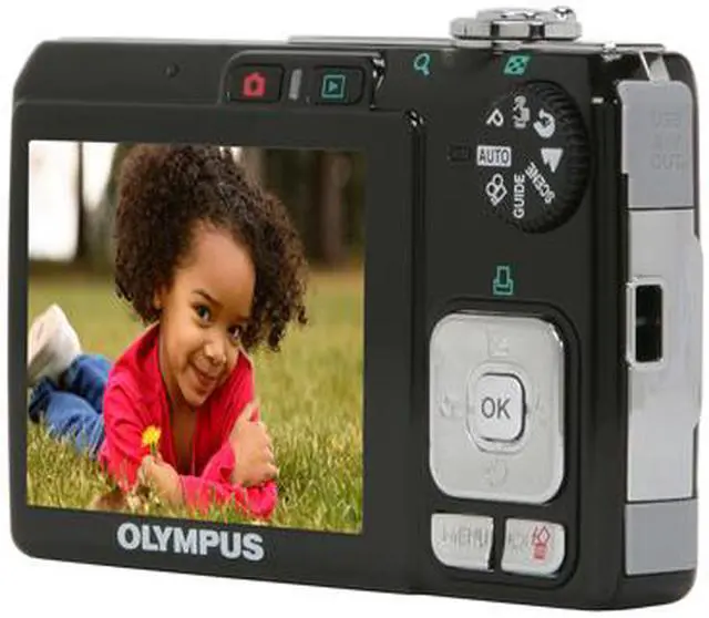 Alt view image 5 of 11 - OLYMPUS FE-280 Black 8.0 MP 3X Optical Zoom Digital Camera