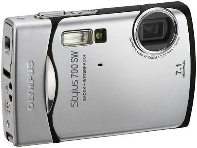 Main image of OLYMPUS Stylus 790SW Silver 7.1 MP 3X Optical Zoom Waterproof Shockproof Digital Camera