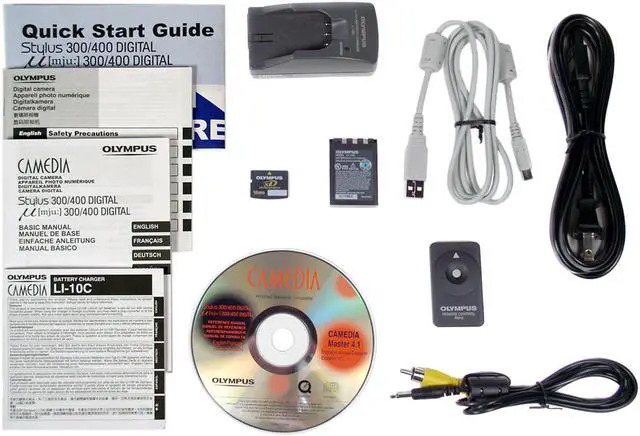 Alt view image 8 of 9 - OLYMPUS Stylus 300 Silver 3.24MP 3X Optical Zoom Digital Camera