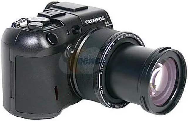 Main image of OLYMPUS C-8080 Black 8.0MP 5X Optical Zoom 28mm Wide Angle Digital Camera
