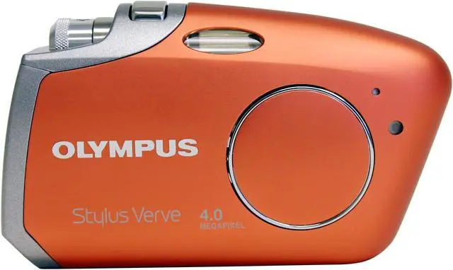 Alt view image 4 of 10 - OLYMPUS Stylus Verve Red 4.0MP 2X Optical Zoom Digital Camera