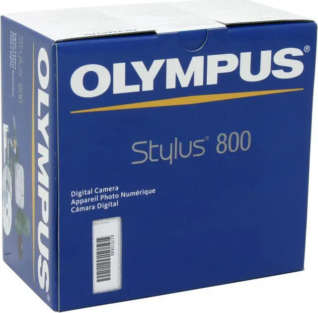 Alt view image 11 of 11 - OLYMPUS Stylus 800 Silver 8.0 MP 3X Optical Zoom Digital Camera