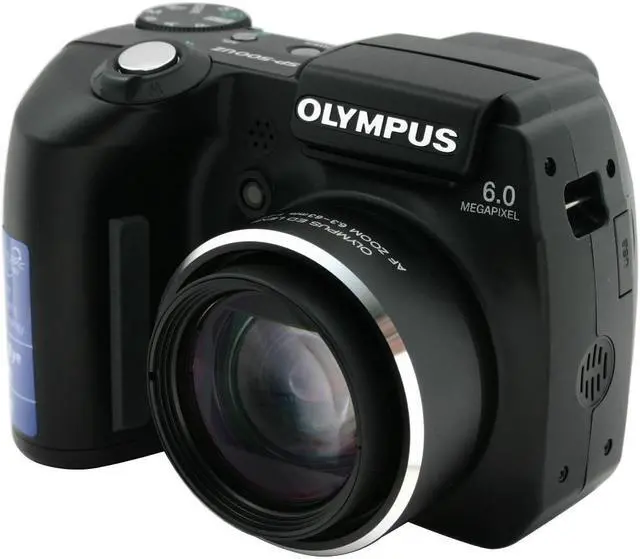 Alt view image 2 of 8 - OLYMPUS SP-500 UZ Black 6 MP 10X Optical Zoom Digital Camera