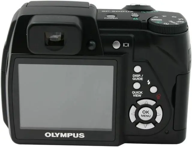 Alt view image 4 of 8 - OLYMPUS SP-500 UZ Black 6 MP 10X Optical Zoom Digital Camera