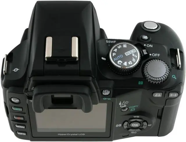 Alt view image 9 of 12 - OLYMPUS EVOLT E-500 Black 8.15 MP 2.5" 215K LCD Digital SLR Camera w/ ZUIKO DIGITAL 14-45mm f/3.5-5.6 & ED 40-150mm f/4.0-5.6 Le