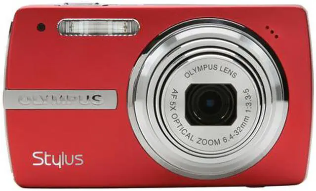 Alt view image 8 of 11 - OLYMPUS Stylus 820 Red 8.0 MP 5X Optical Zoom Digital Camera