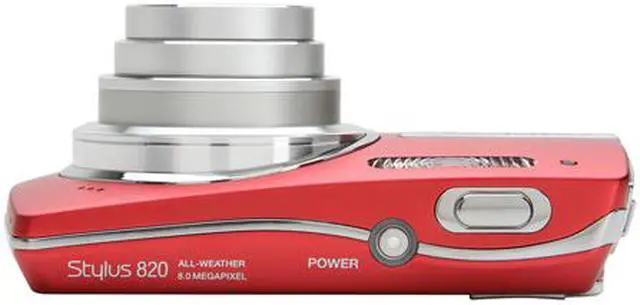 Alt view image 9 of 11 - OLYMPUS Stylus 820 Red 8.0 MP 5X Optical Zoom Digital Camera