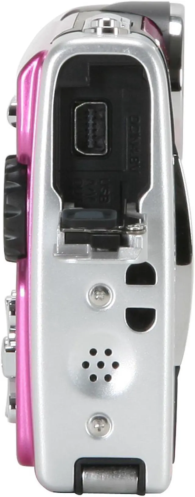 Alt view image 10 of 12 - OLYMPUS Stylus 850 SW Pink 8.0 MP 3X Optical Zoom Waterproof Shockproof Digital Camera