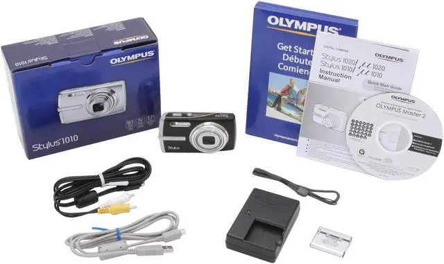 Alt view image 11 of 11 - OLYMPUS Stylus 1010 Black 10.1 MP 7X Optical Zoom Digital Camera