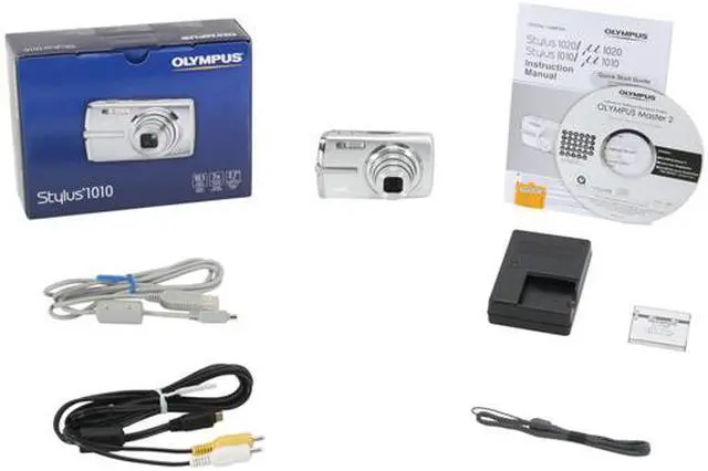 Alt view image 11 of 11 - OLYMPUS Stylus 1010 Silver 10.1 MP 7X Optical Zoom Digital Camera