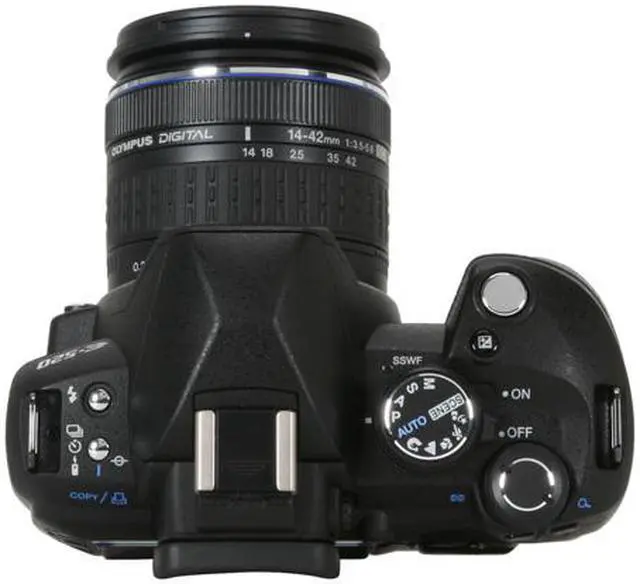 Alt view image 10 of 13 - OLYMPUS E-520 Black 10.0 MP Digital SLR Camera w/ ZUIKO DIGITAL 14-42mm f/3.5-5.6 Lens