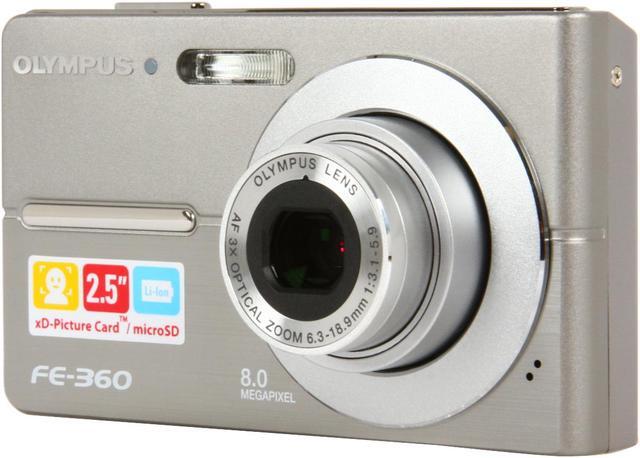 Amazon.com : OM SYSTEM OLYMPUS FE360 8MP Digital Camera with