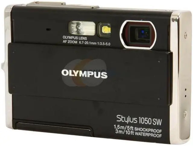 Main image of OLYMPUS Stylus 1050 SW Black 10.1 MP 3X Optical Zoom Waterproof Shockproof Digital Camera
