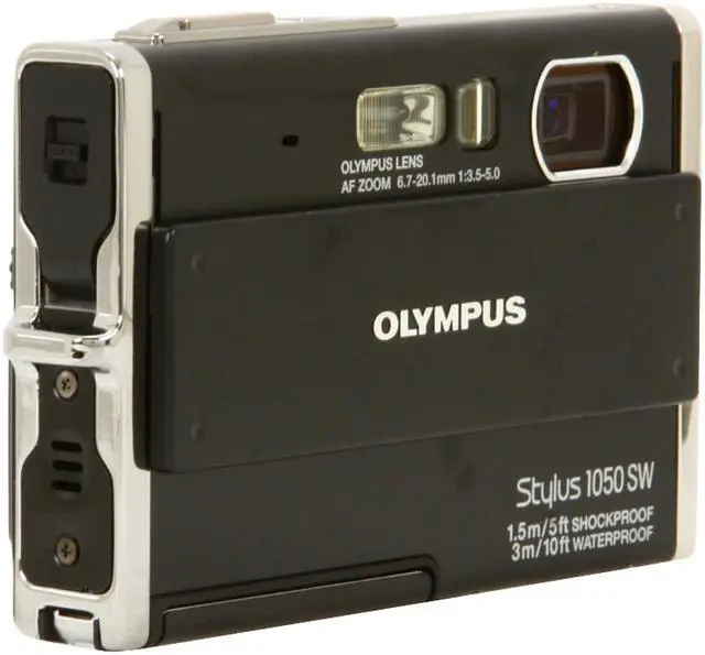 Alt view image 7 of 14 - OLYMPUS Stylus 1050 SW Black 10.1 MP 3X Optical Zoom Waterproof Shockproof Digital Camera