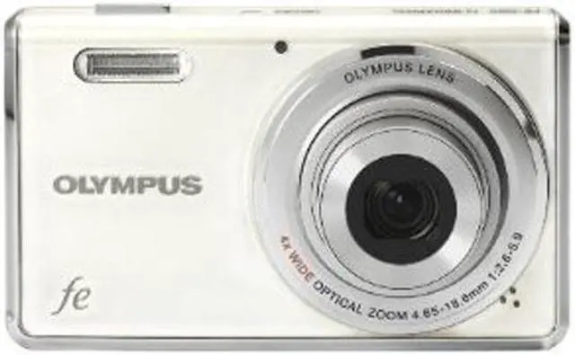 Main image of OLYMPUS FE-4000 Pearl White 12.0 MP 4X Optical Zoom Wide Angle Digital Camera
