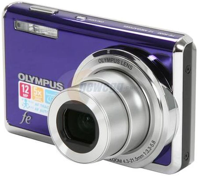 Main image of OLYMPUS FE-5020 Navy 12.0 MP 5X Optical Zoom 24mm Wide Angle Digital Camera