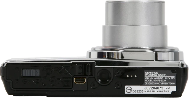 Alt view image 7 of 9 - OLYMPUS FE-5020 Navy 12.0 MP 5X Optical Zoom 24mm Wide Angle Digital Camera