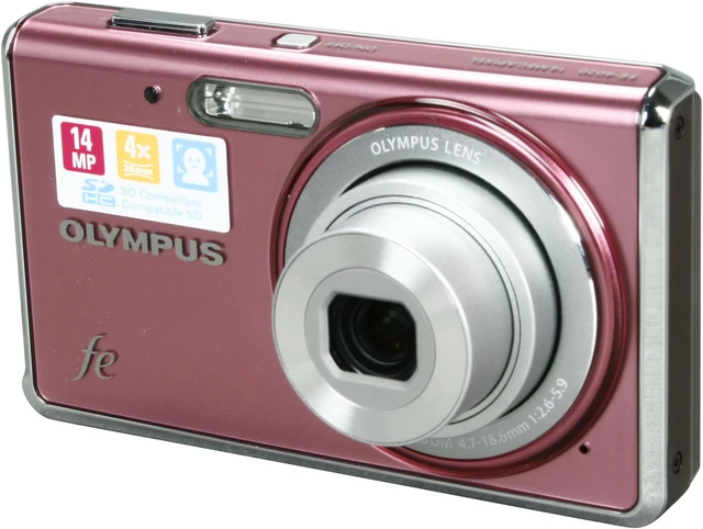 OLYMPUS FE-4020 Pink 14 MP 26mm Wide Angle Digital Camera - Newegg.ca