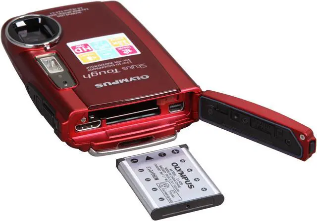 Alt view image 7 of 8 - OLYMPUS Stylus Tough 3000 Red 12 MP 3.6X Optical Zoom Waterproof Shockproof 28mm Wide Angle Digital Camera