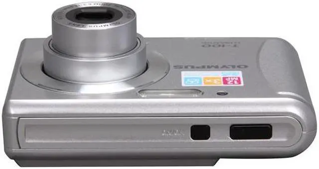Alt view image 6 of 9 - OLYMPUS T-100 Silver 12 MP 3X Optical Zoom Digital Camera