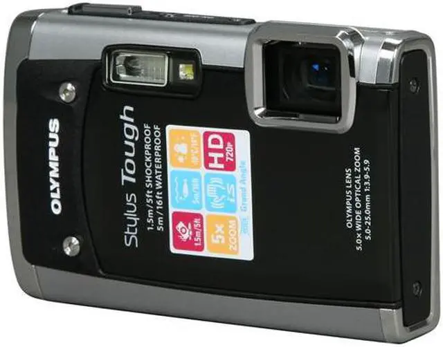 OLYMPUS Stylus Tough 6020 Black 14 MP Waterproof Shockproof