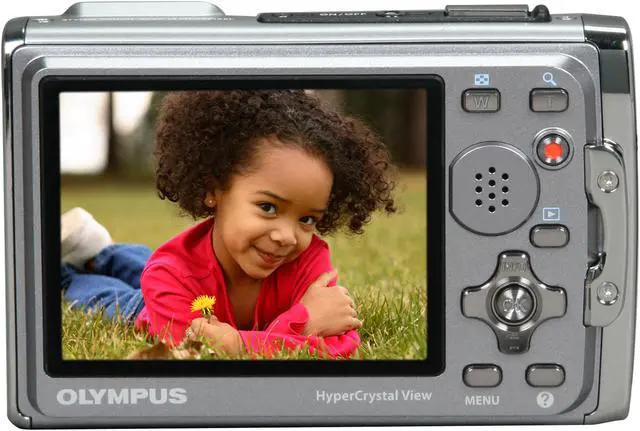 Alt view image 4 of 9 - OLYMPUS Stylus Tough 6020 Black 14 MP 5X Optical Zoom Waterproof Shockproof 28mm Wide Angle Digital Camera