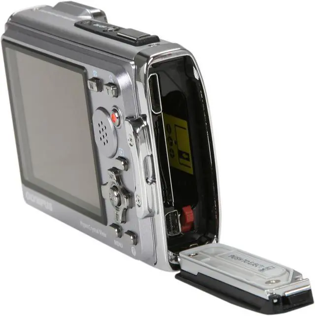 Alt view image 7 of 8 - OLYMPUS Stylus Tough 6020 Green 14 MP 5X Optical Zoom Waterproof Shockproof 28mm Wide Angle Digital Camera