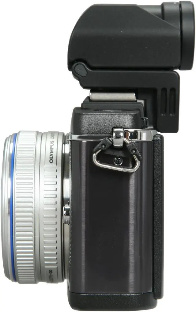 Alt view image 5 of 10 - OLYMPUS PEN DIGITAL E-P2 Black 12.3 MP 3.0" 230K LCD Interchangeable Lens Type Live View Digital Camera w/ Black ED 17mm f/2.8 Lens and VF-2 Electronic View Finder