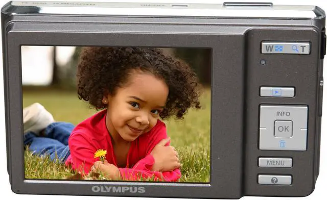 Alt view image 4 of 8 - OLYMPUS FE-4020 White 14 MP 4X Optical Zoom 26mm Wide Angle Digital Camera