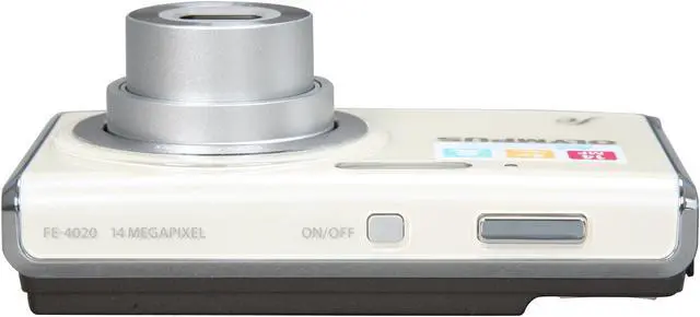 Alt view image 6 of 8 - OLYMPUS FE-4020 White 14 MP 4X Optical Zoom 26mm Wide Angle Digital Camera