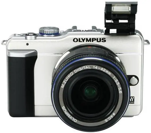 Alt view image 6 of 9 - OLYMPUS PEN E-PL1 Champagne 12.3 MP 2.7" 230K HyperCrystal AR Coating LCD Interchangeable Lens Live View Digital Camera w/ Black M.ZUIKO DIGITAL 14-42mm f