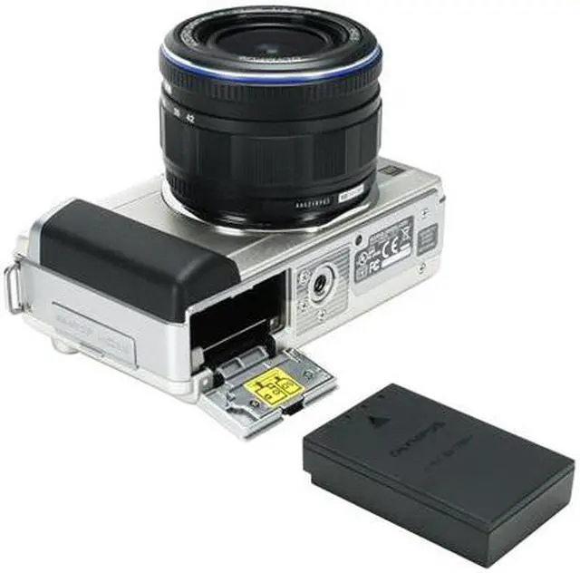 Alt view image 8 of 9 - OLYMPUS PEN E-PL1 Champagne 12.3 MP 2.7" 230K HyperCrystal AR Coating LCD Interchangeable Lens Live View Digital Camera w/ Black M.ZUIKO DIGITAL 14-42mm f