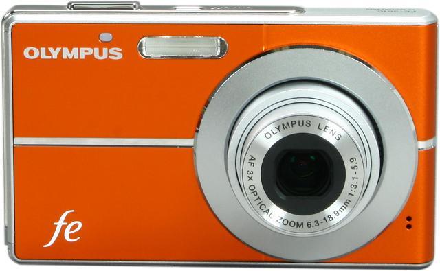 OLYMPUS FE-3010 Orange 12.0 MP 3X Optical Zoom Digital Camera