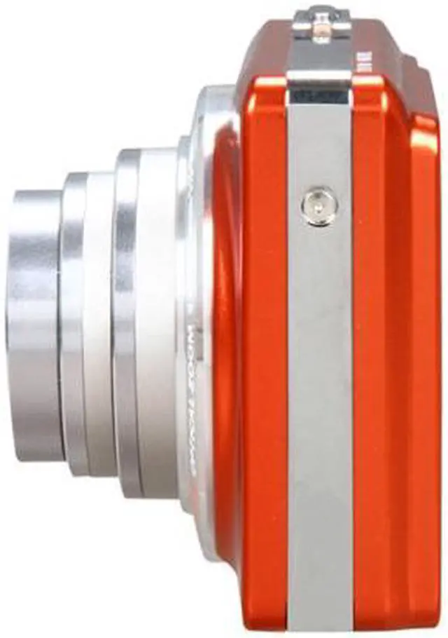 Alt view image 3 of 8 - OLYMPUS Stylus 7030 Orange 14 MP 7X Optical Zoom 28mm Wide Angle Digital Camera